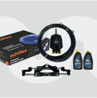 Packaged Outboard Hydraulic Steering Kit for engines up to 350 Hp - HS350 - Multiflex